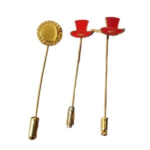 Vintage 3 Stick Pin Gold tone